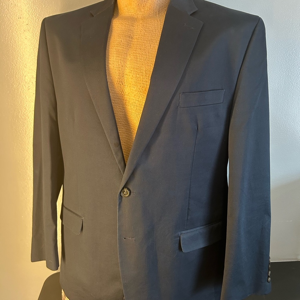 Chaps Navy Men's Blazer 46R